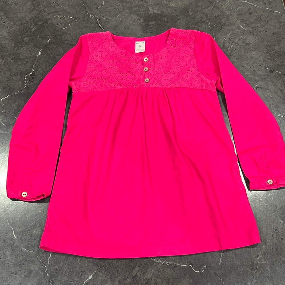 Carters top size 5